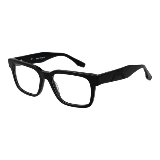 Trussardi Black Unisex Glasses Frame