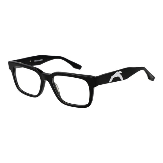 Trussardi Black Unisex Glasses Frame