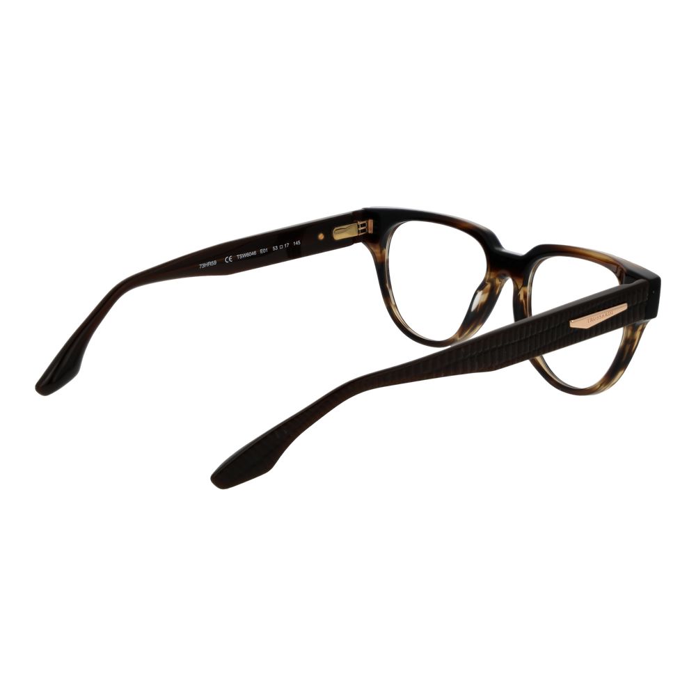 Trussardi Brown Women Glasses Frame