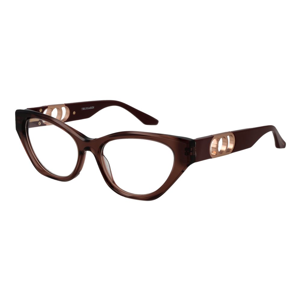 Trussardi Brown Women Glasses Frame