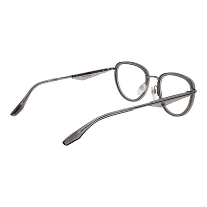 Eyeglasses Frames by Trussardi for men in metal gray features an refined silhouette, showcasing the refined gray coloured frame and sophisticated full-frame frame design.