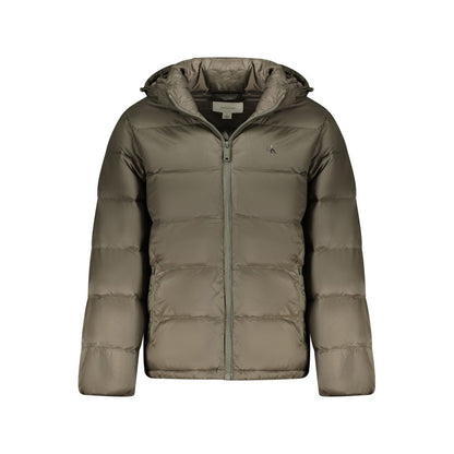 Calvin Klein Brown Polyamide Jackets & Coat