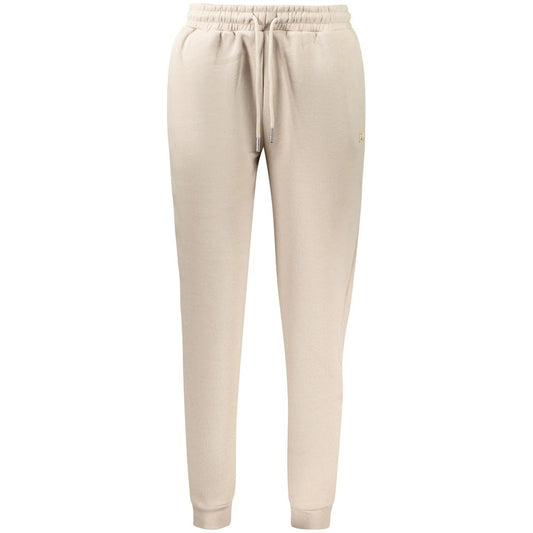 Joggers by Norway 1963 for women in cotton beige features an sartorial and long with a cut for a sartorial finish.