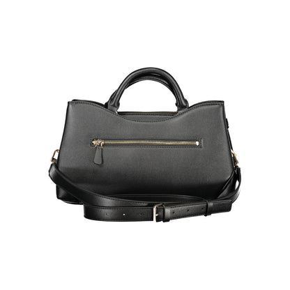 Guess Jeans Black Polyethylene Handbag