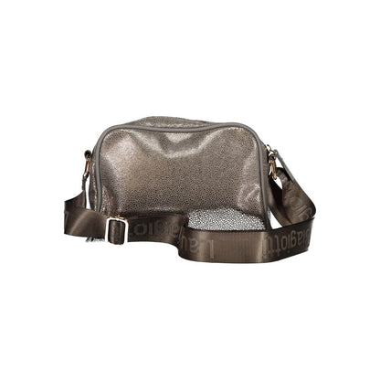 Handbag by Laura Biagiotti for women in polyester gray presents a ornamental silhouette, showcasing a secure zipper, ample external-pockets & internal-pockets, and versatile shoulder-strap & adjustable-strap for a ornamental finish.
