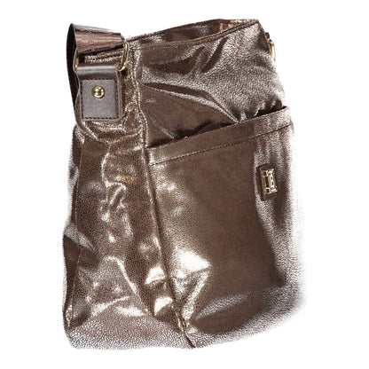 Laura Biagiotti Bronze Polyester Women Handbag