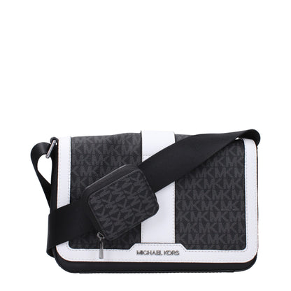 Michael Kors Black Fabric Crossbody Bags