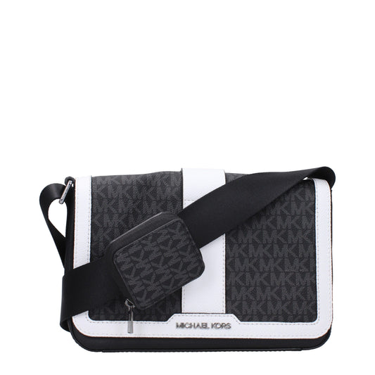 Michael Kors Black Fabric Crossbody Bags