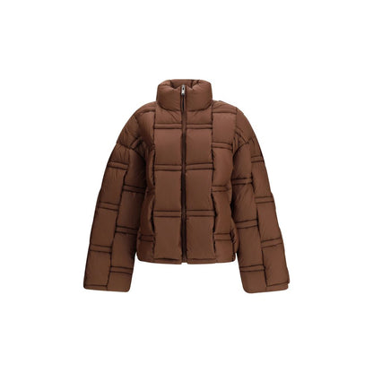 RAXXY Brown Nylon Coat
