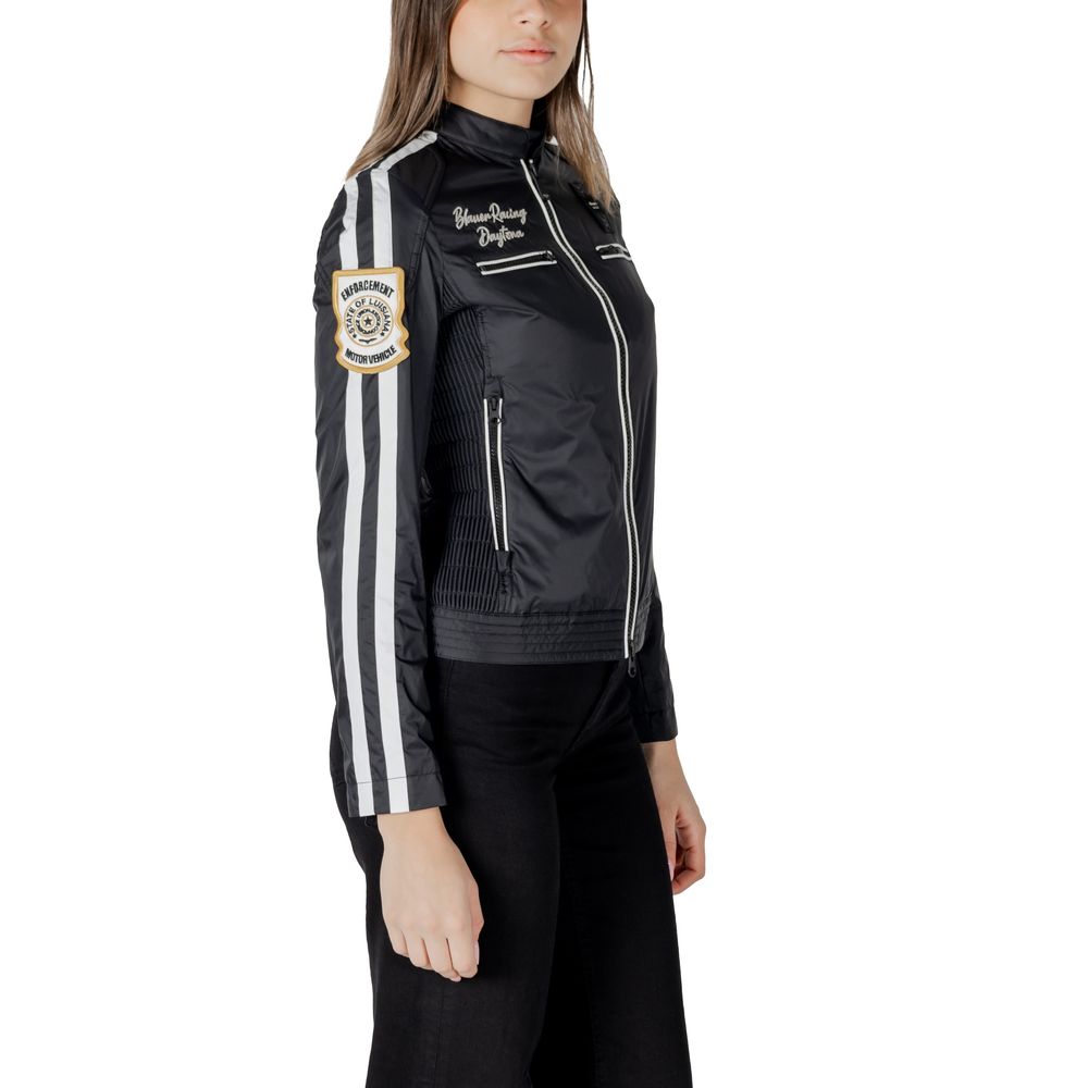 Blauer Black Polyamide Jackets & Coat