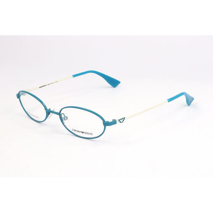 Emporio Armani Blue Stainless Steel Frames