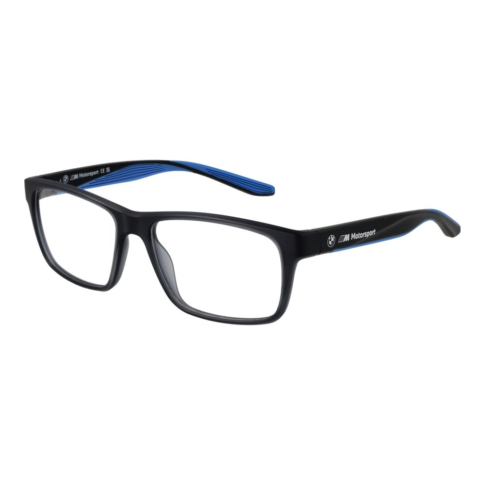 BMW Motorsport Gray Men Glasses Frame