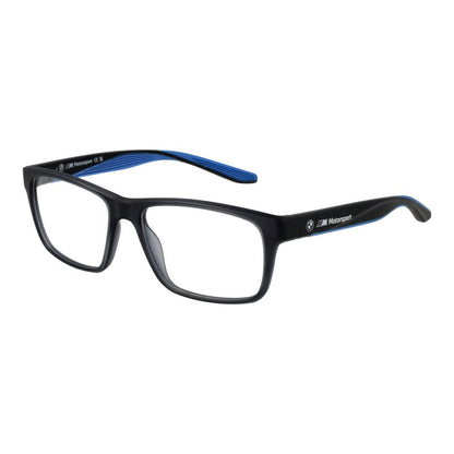BMW Motorsport Gray Men Glasses Frame
