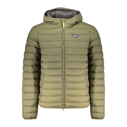 Armata Di Mare Green Polyamide Jackets & Coat