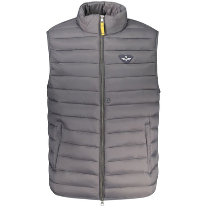 Armata Di Mare Gray Polyamide Jackets & Coat