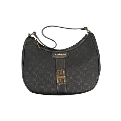 Laura Biagiotti Delray Polyester & Polyurethane Compact Handbag - Black