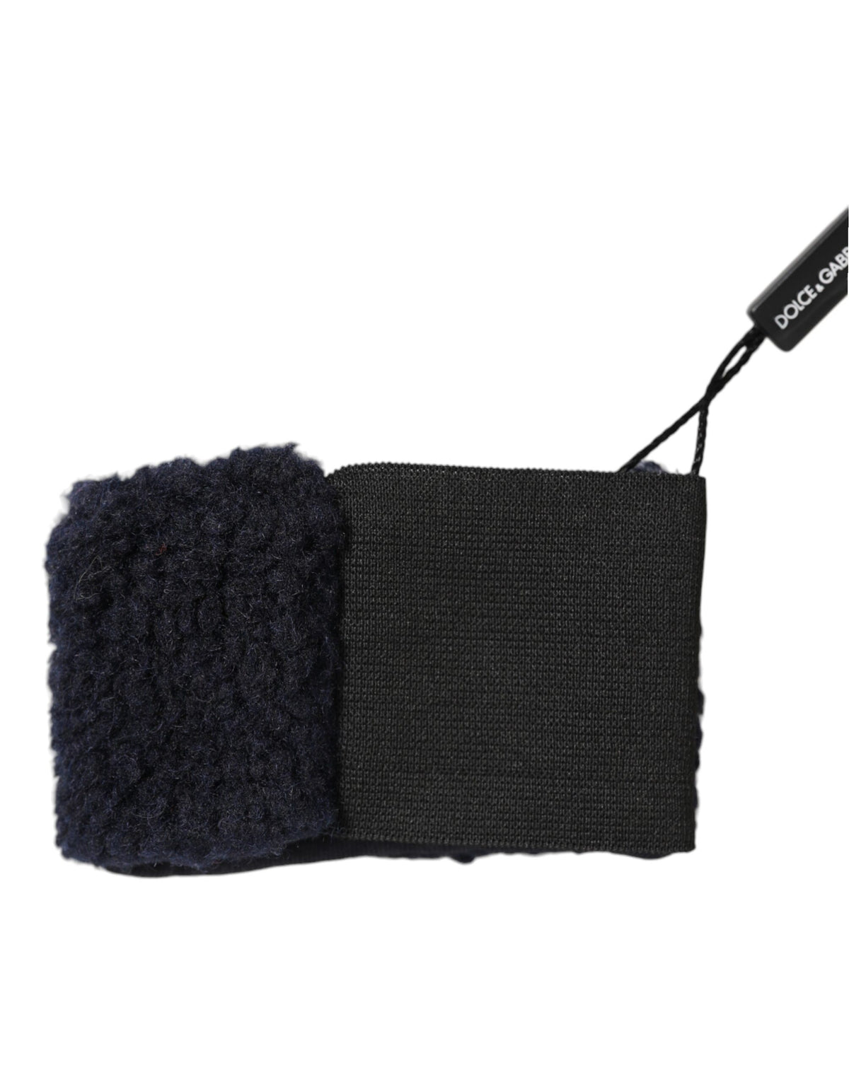 Dolce & Gabbana Men's Polyamide Polypropylene & Wool Bracelet - Black Signature