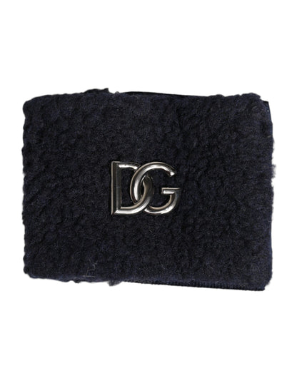 Dolce & Gabbana Men's Stretch Polyamide Polyester Bracelet - Black Signature