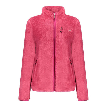 Sweatshirt by Norway 1963 for women in polyester pink presents a smart casual silhouette, featuring a smart casual high-neck neckline and for a sophisticated look.