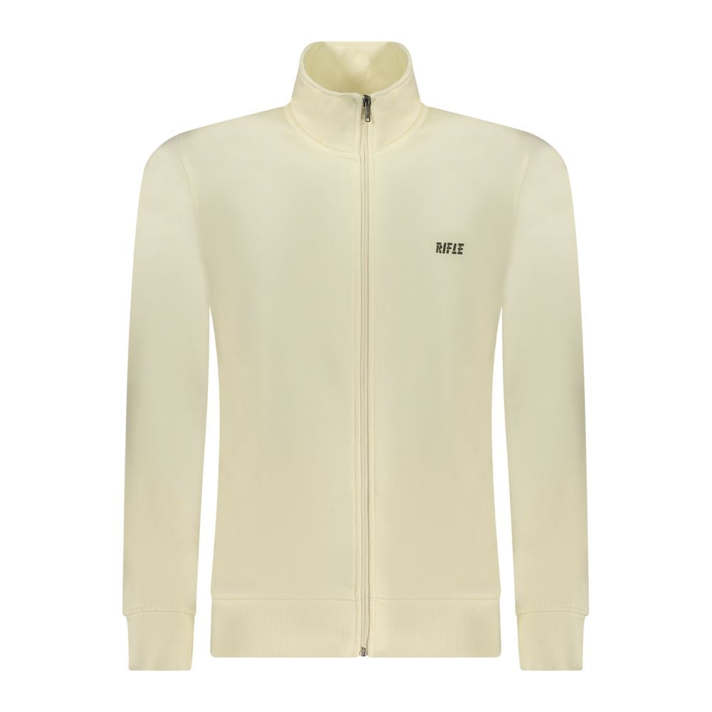 Rifle White Cotton Sweatshirt