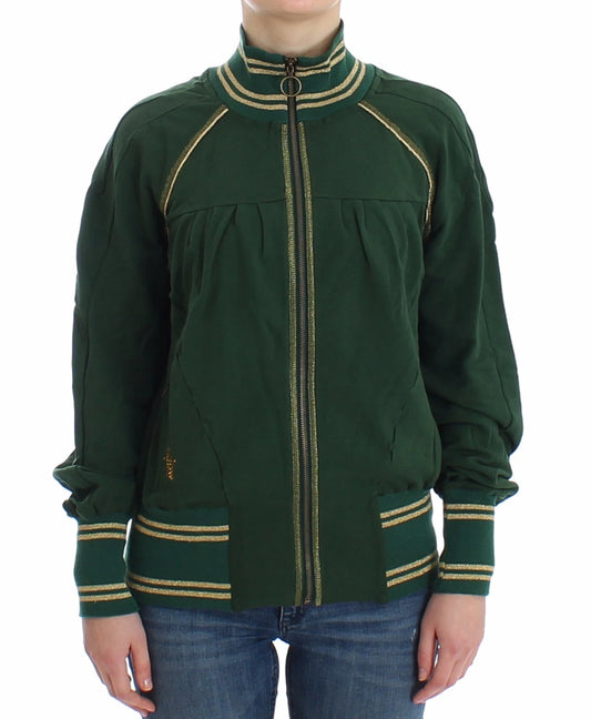 John Galliano Women's Stretch Cotton Cardigan - Green