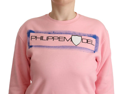 Philippe Model Women's Cotton Sweatshirt - Pink