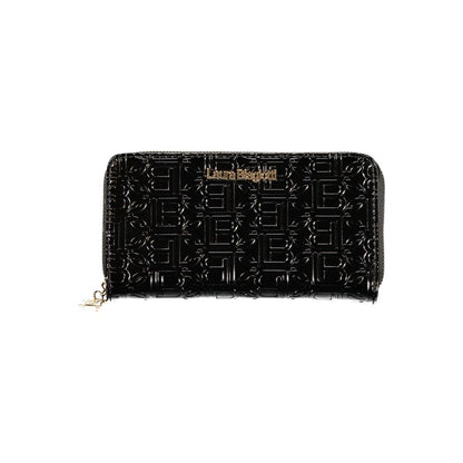 Laura Biagiotti Black Polyethylene Women Wallet