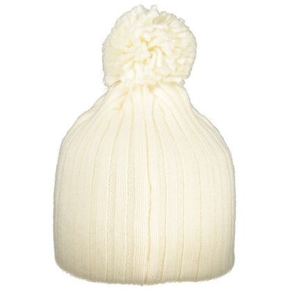 Beanie Hat by Norway 1963 for women in marabou polyamide white features a refined silhouette, showcasing the refined design of the Marabou Polyamide Beanie Hat for a sophisticated look.