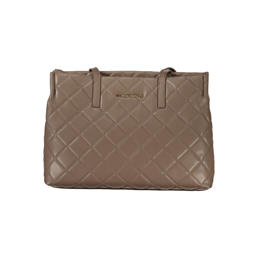 Mario Valentino Brown Polyethylene Handbag