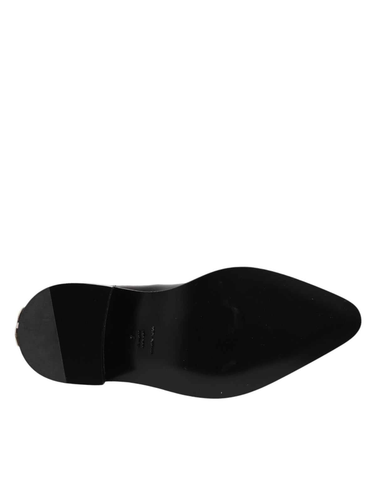 Dolce & Gabbana Men's Polyester Silk Viscose Calf & Goat Leather Ankle Chelsea Short Boots - Black
