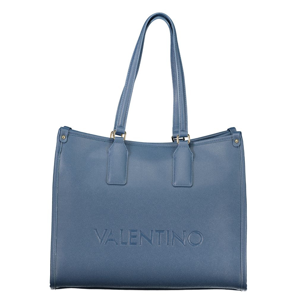 Mario Valentino Polyethylene Handbag - Blue Print