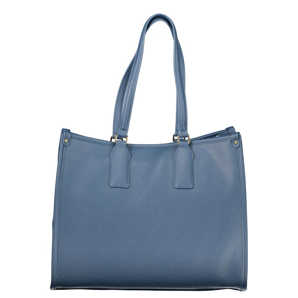 Mario Valentino Polyethylene Handbag - Blue Print