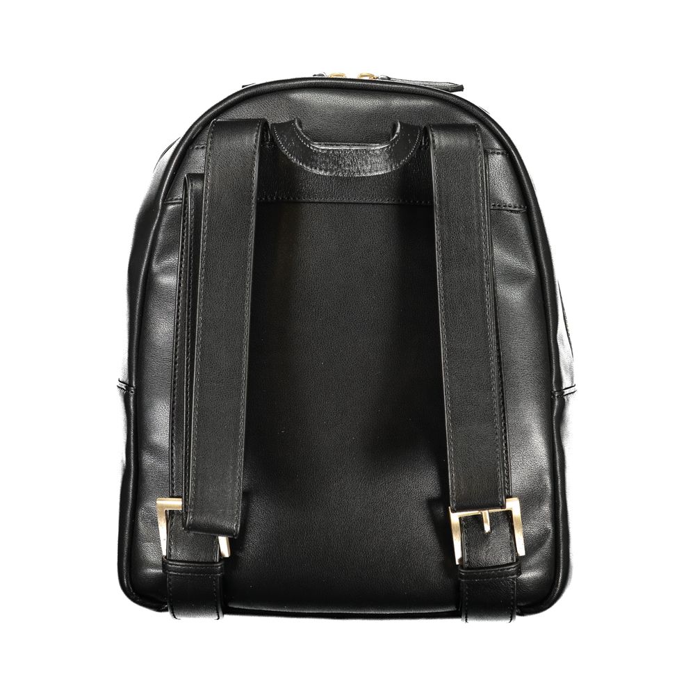 Mario Valentino Black Polyethylene Backpack