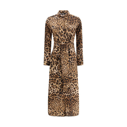 Ella Multicolor Silk Casual Dress