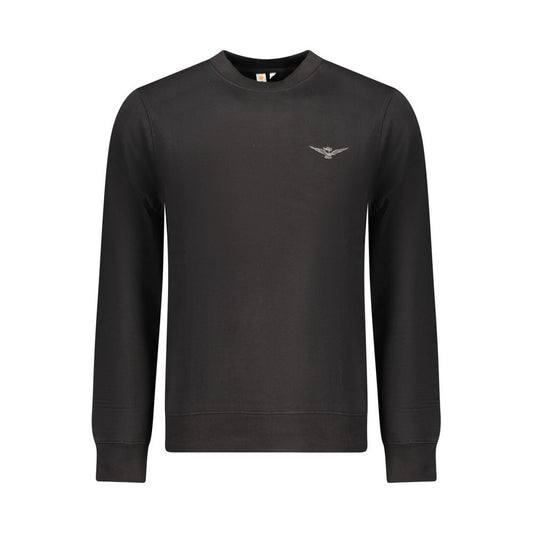 Accademia Militare Black Cotton Sweatshirt