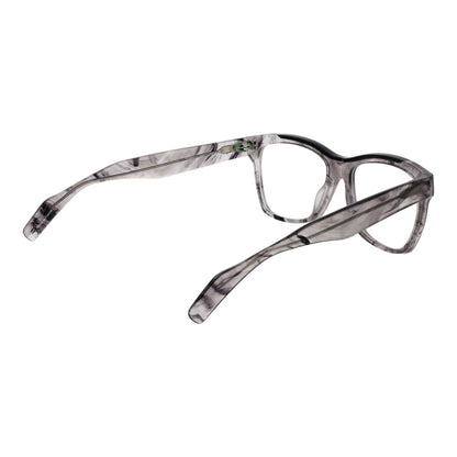 Eyeglasses Frames by Yohji Yamamoto for men in acetate and gray showcases a refined silhouette, detailed with a gray coloured frame finish and a sophisticated full-frame frame design.