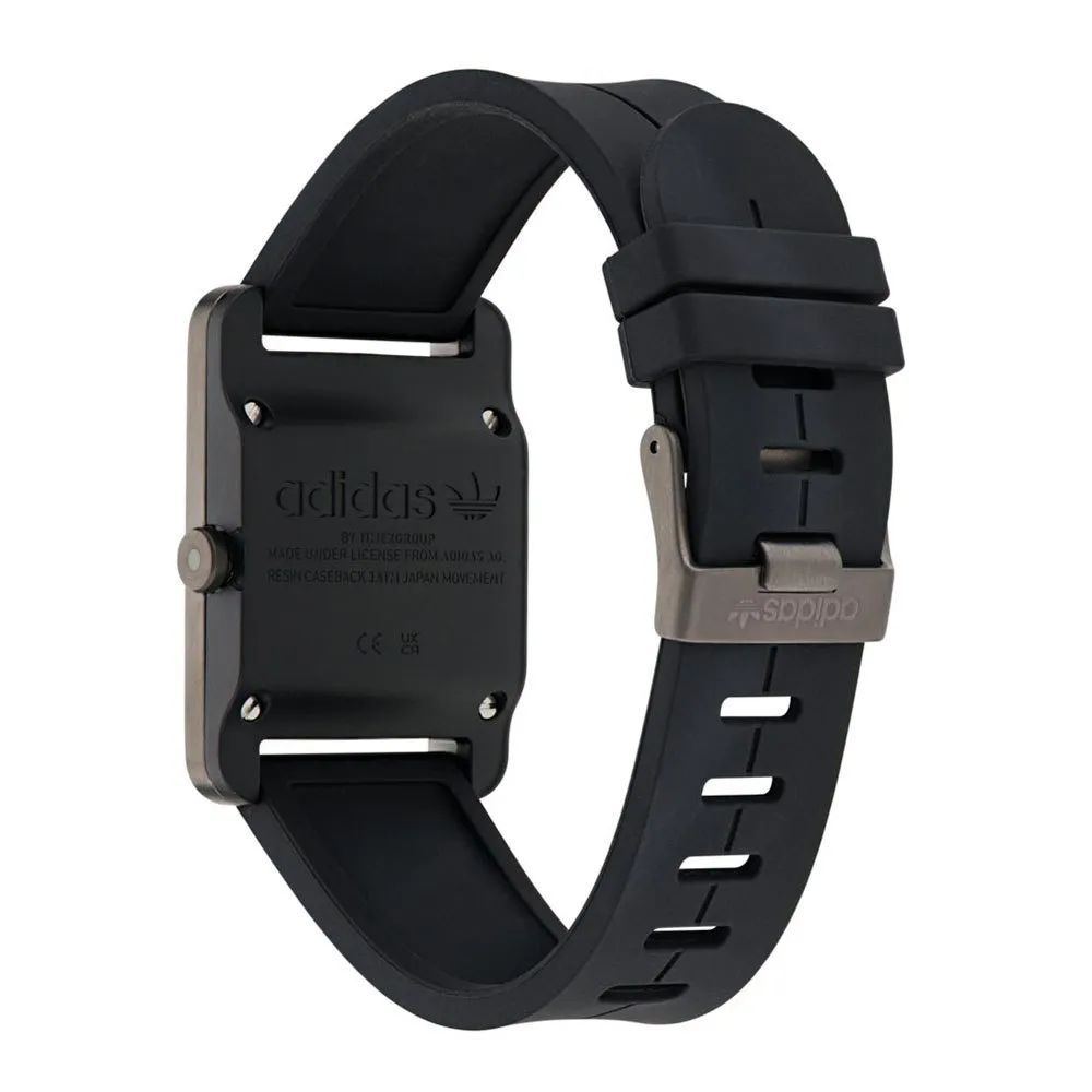 Adidas Black Synthetic Sport Watch