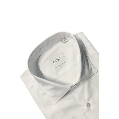 Bagutta White Cotton Shirt