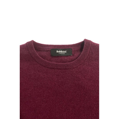 Baldinini Trend Red Cashmere Sweater