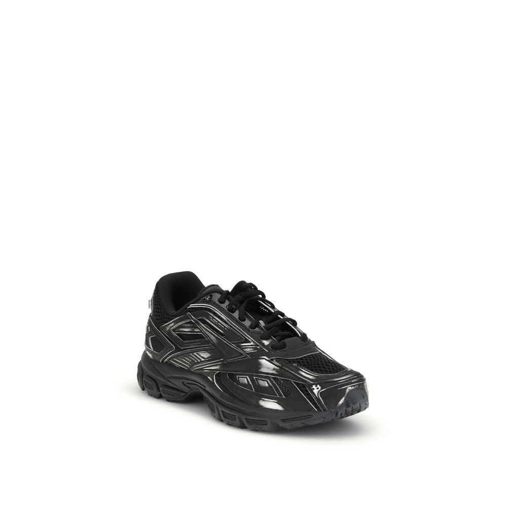 Reebok Black Polyethylene Athletic Sneakers