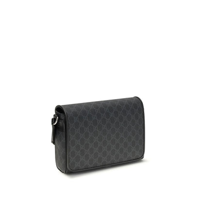Gucci Black Fabric Shoulder Bag