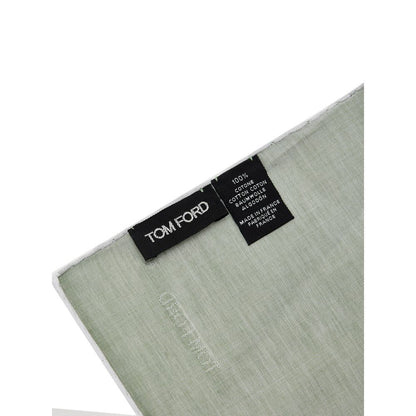 Tom Ford Green Cotton Clutch Bag