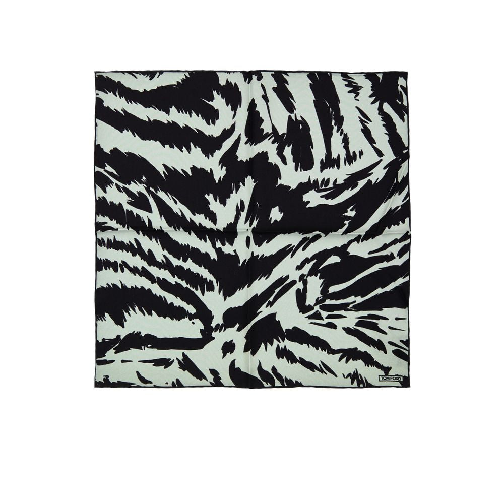 Tom Ford Gray Silk Clutch Bag