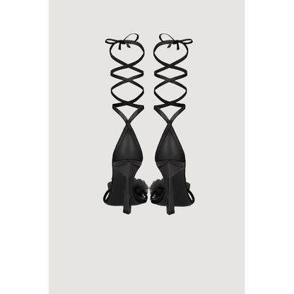 Aniye By Black Leather High Heel Pumps