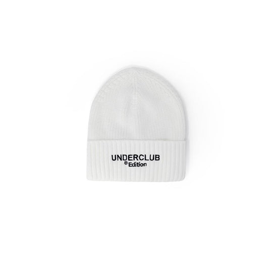 Underclub White Cotton Cap (Baseball Hat)