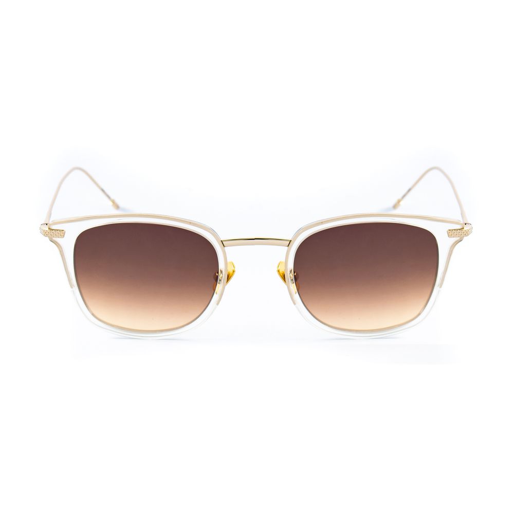 Belstaff HERONGATES208 Gold Unisex Sunglasses with Polarized Lens