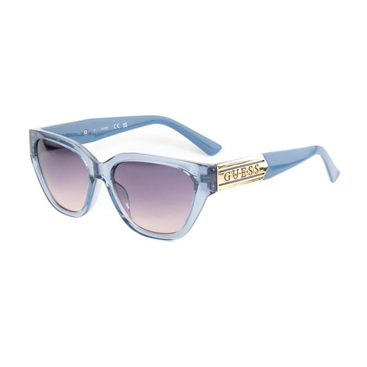 Guess GO000045784W Blue Women's Sunglasses with Gradient Polarized Lens