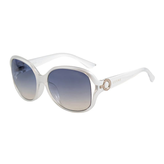 Guess GO000105821W White Women's Sunglasses with Gradient Polarized Lens