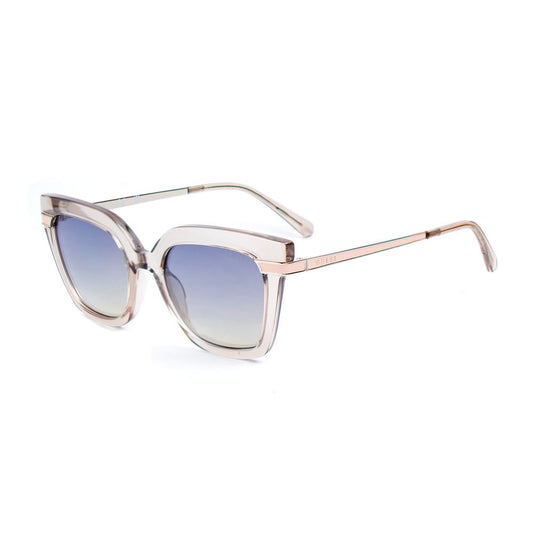Guess GF000155127P Transparent Women's Sunglasses with Gradient Polarized Lens