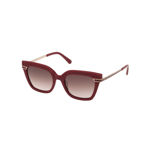 Guess GF000155169T Red Women's Sunglasses with Gradient Polarized Lens